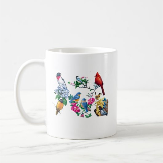 Bird Lovers Coffee Mug Koffiemok (Links)