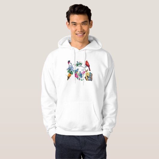 Bird Lovers Hoodie (Voorkant volledig)