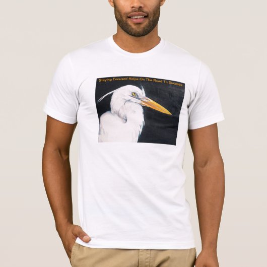 Bird Lover's Inspirerend T-Shirt (Voorkant)