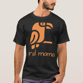Bird Mama Oranje T-shirt