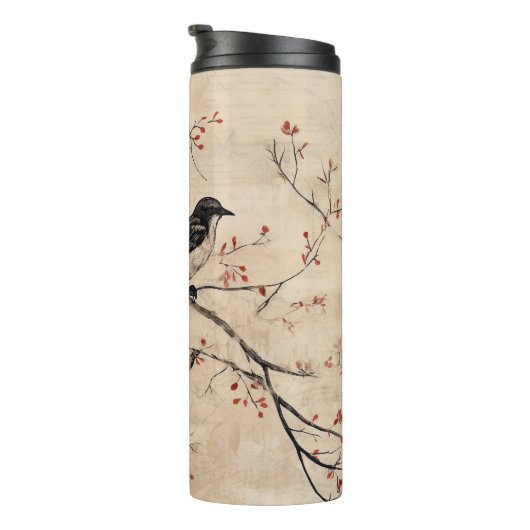 Bird Manuscript Thermosbeker (Geroteerd rechts)