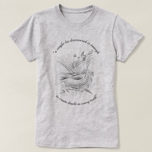Bird Message T-Shirt (Design voorkant)