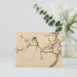  Bird met Plum Blossoms Briefkaart