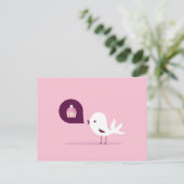 Bird Muffin Briefkaart (Staand voorkant)