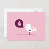 Bird Muffin Briefkaart (Voorkant / Achterkant)