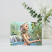 Bird Muse Briefkaart (Staand voorkant)