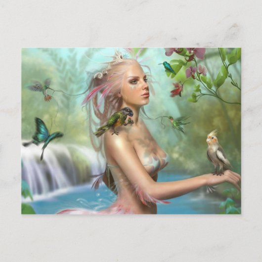 Bird Muse Briefkaart (Voorkant)