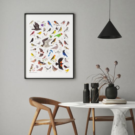 Bird Nerd Art Print