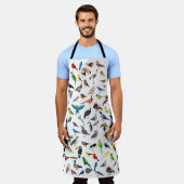 Bird Nerd Assortation Two Apron Schort (Gedragen)