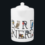 Bird Nerd Assortation Vijf Theepot<br><div class="desc">Voor thee na een lange dag vogelobservatie.</div>