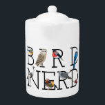 Bird Nerd Assortation Vijf Theepot<br><div class="desc">Voor thee na een lange dag vogelobservatie.</div>