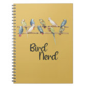 Bird Nerd Birding Ornithology Birdwatching Birder Notitieboek (Voorkant)