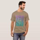 Bird Nerd Birds Lover grappig T-shirt (Voorkant volledig)