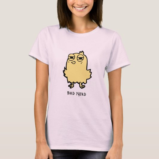 Bird Nerd Birdwatch Lover T-shirt (Voorkant)