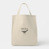 Bird Nerd Canvas tas (Achterkant)