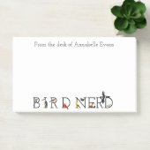 Bird Nerd Classic Collectie Personaliseren Post-it® Notes (Kantoor)