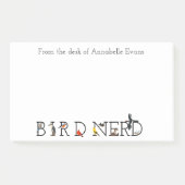 Bird Nerd Classic Collectie Personaliseren Post-it® Notes (Voorkant)