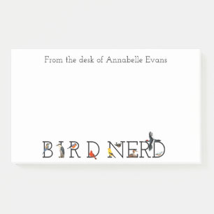 Bird Nerd Classic Collectie Personaliseren Post-it® Notes