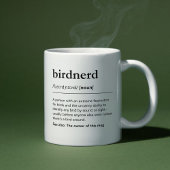 Bird Nerd Definition Funny Birdwatcher Gift Koffiemok