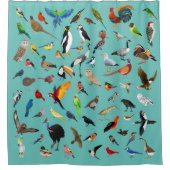 Bird Nerd Douchegordijn (Voorkant)