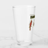 Bird Nerd Fun Beer Glass Glas (Rechts)