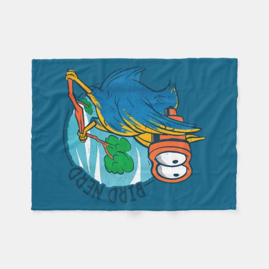 Bird Nerd Funny Bird Watching Birds Lover Ornithol Fleece Deken (Voorkant (Horizontaal))