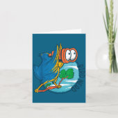 Bird Nerd Funny Bird Watching Birds Lover Ornithol Kaart (Voorkant)
