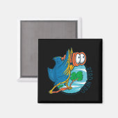 Bird Nerd Funny Bird Watching Birds Lover Ornithol Magneet (Voorkant / Achterkant)