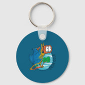 Bird Nerd Funny Bird Watching Birds Lover Ornithol Sleutelhanger (Voorkant)