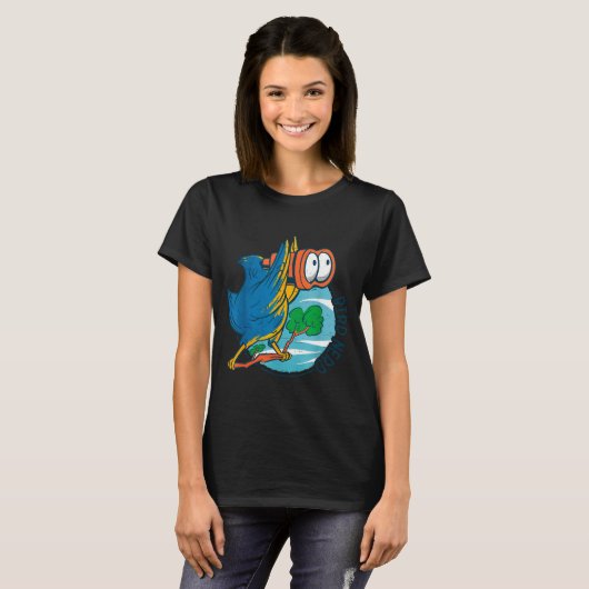 Bird Nerd Funny Bird Watching Birds Lover Ornithol T-shirt (Voorkant volledig)