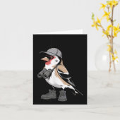 Bird Nerd Funny Bird Watching voor vogelaars Kaart (Gele Bloem)