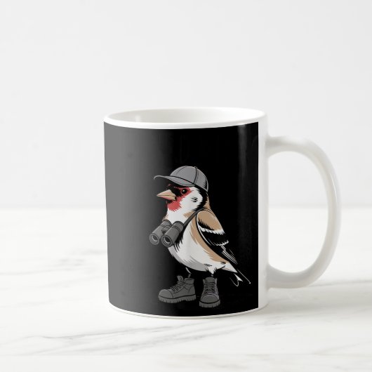 Bird Nerd Funny Bird Watching voor vogelaars Koffiemok (Rechts)