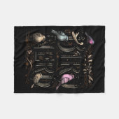 Bird Nerd Funny Birdwatching Birdwatcher Bird Love Fleece Deken (Voorkant (Horizontaal))