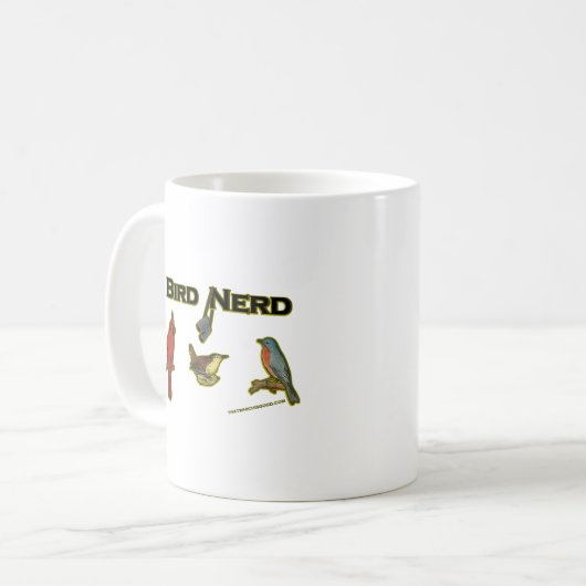 Bird Nerd Koffiemok (Voorkant links)