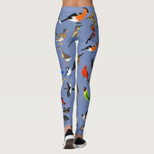 Bird Nerd Leggings (Achterkant)