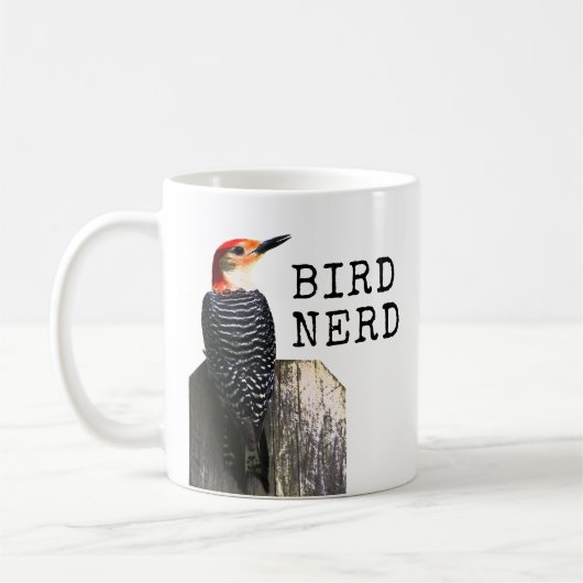 Bird Nerd Mok met boodschap (Links)