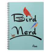 Bird Nerd notebook Notitieboek (Voorkant)