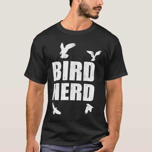 Bird Nerd Ornithologist Bird Customer T-shirt (Voorkant)