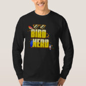 Bird Nerd Ornithology Bird Watching T-shirt (Voorkant)