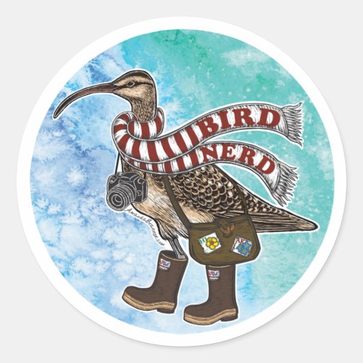 Bird Nerd Stickers (Voorkant)