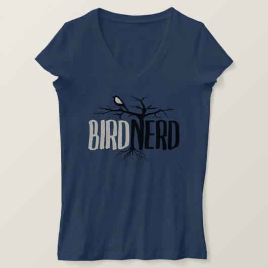 Bird Nerd T-shirt (Design voorkant)