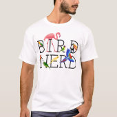 Bird Nerd Tropical Birds T-shirt (Voorkant)