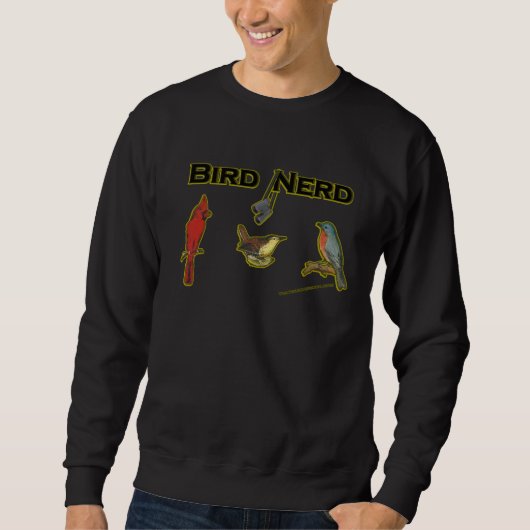 Bird Nerd Trui (Voorkant)