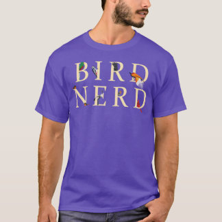 Bird Nerd Vogelspotten Vogels cadeau T-shirt