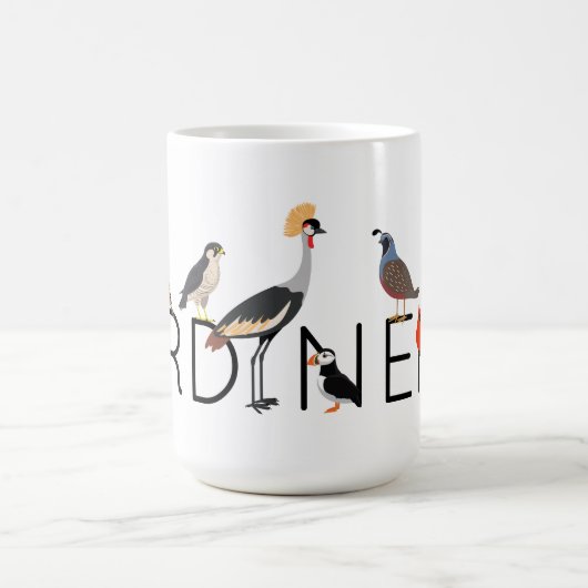 Bird Nerd X Coffee Mok (Center)