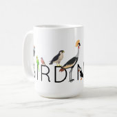 Bird Nerd X Coffee Mok (Voorkant links)