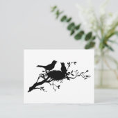 Bird Nest Briefkaart (Staand voorkant)