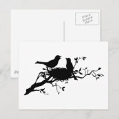 Bird Nest Briefkaart (Voorkant / Achterkant)