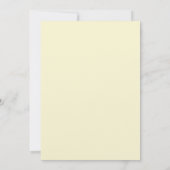 Bird Nest en Blossom Twin Baby shower Kaart (Achterkant)