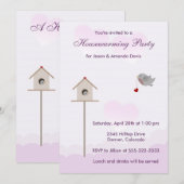 Bird Nest Housewarming Party Uitnodigingen (Voorkant / Achterkant)